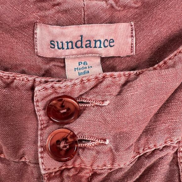 Sundance Women's Straight Leg Pants in Dusty Rose - Picture 6 of 12